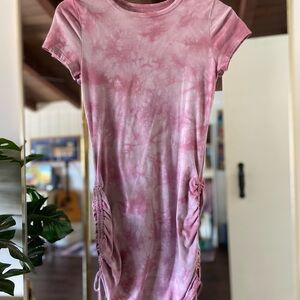 Wild Fable Pink Tie-Dye Top